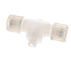 10x8mm & G1/8'' PFA T-Shape Tee Cutting Fitting with Male Threads 10 bar