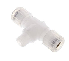 10x8mm & G1/4'' PFA T-Shape Tee Cutting Fitting with Male Threads 10 bar