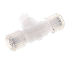 10x8mm & G1/4'' PFA T-Shape Tee Cutting Fitting with Male Threads 10 bar