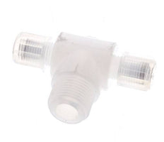 6x4mm & G3/8'' PFA T-Shape Tee Cutting Fitting with Male Threads 10 bar