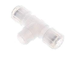 10x8mm & G3/8'' PFA T-Shape Tee Cutting Fitting with Male Threads 10 bar