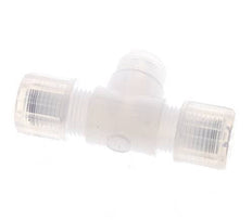 10x8mm & G3/8'' PFA T-Shape Tee Cutting Fitting with Male Threads 10 bar