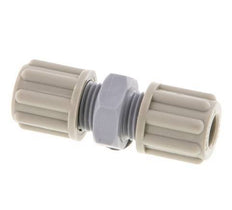 Racor de compresión recto 6x4mm PA 10 bar [5 Piezas]