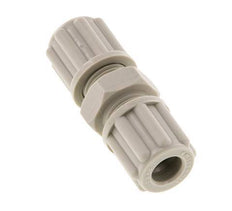 Accesorio de compresión recto de PP de 6x4mm 10 bar [2 piezas]