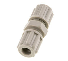 Accesorio de compresión recto de PP de 6x4mm 10 bar [2 piezas]