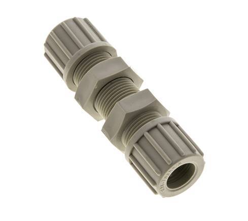 14x12mm PP Racor recto de compresión Pasamuros 10 bar