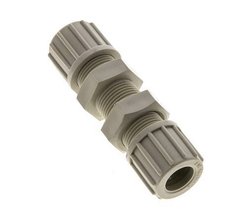 14x12mm PP Racor recto de compresión Pasamuros 10 bar