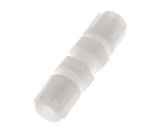 Racor de compresión recto 6x4mm PVDF Pasamuros 10 bar