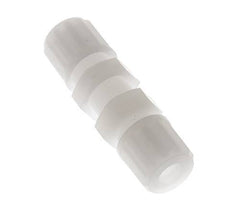 Racor de compresión recto 8x6mm PVDF Pasamuros 10 bar