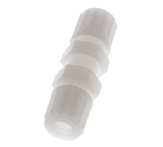 Racor de compresión recto 8x6mm PVDF Pasamuros 10 bar