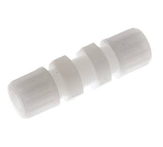 Racor de compresión recto 8x6mm PVDF Pasamuros 10 bar