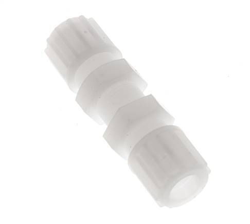 12x10mm PVDF Racor recto de compresión Pasamuros 10 bar