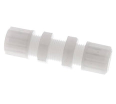12x10mm PVDF Racor recto de compresión Pasamuros 10 bar