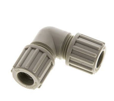 Racor de compresión codo PP 12x9mm 10 bar