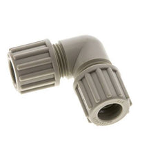 Racor de compresión codo PP 12x9mm 10 bar