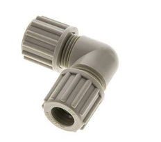Racor de compresión codo PP 12x9mm 10 bar