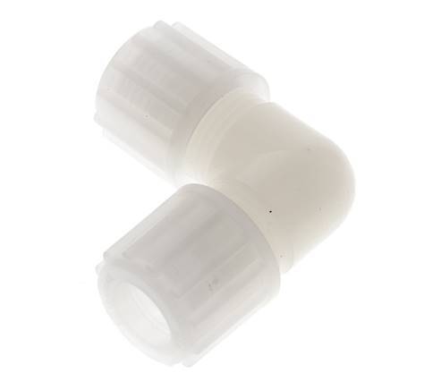 Accesorio de compresión codo 12x10mm PVDF 10 bar
