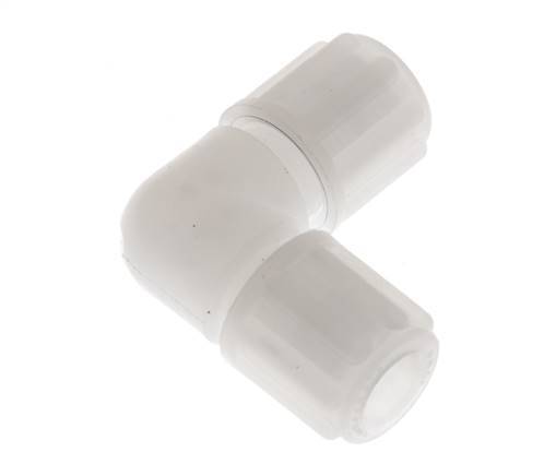 Accesorio de compresión codo 12x10mm PVDF 10 bar