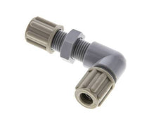 Accesorio de compresión 6x4mm PA Bulkhead 10 bar [2 Piezas]