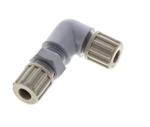 Accesorio de compresión 8x6mm PA Bulkhead 10 bar [2 Piezas]