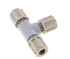 Accesorio de compresión en T 6x4mm PA 10 bar [2 piezas]