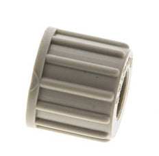Tuerca de unión de PP 10x8mm (M16x1,5) moleteada [10 piezas]