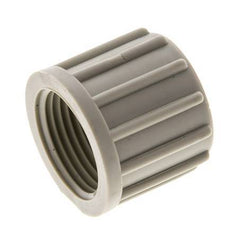 Tuerca de unión de PP moleteada de 14x12mm (M20x1,5) [2 piezas]