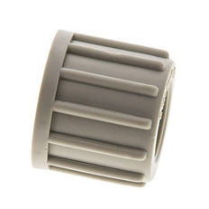 Tuerca de unión de PP moleteada de 14x12mm (M20x1,5) [2 piezas]