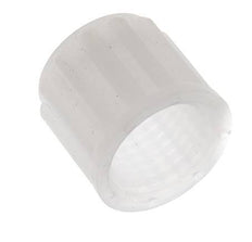 Tuerca de racor de PVDF 8x6mm (M14x1,5) moleteada [5 Piezas]