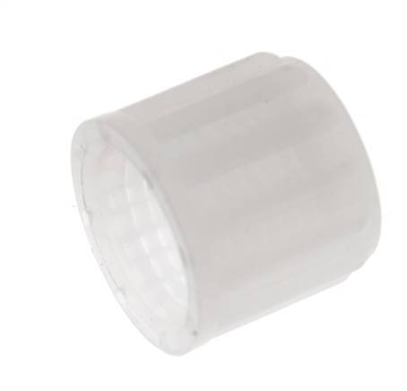 Tuerca de racor de PVDF 8x6mm (M14x1,5) moleteada [5 Piezas]