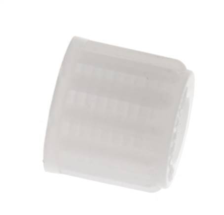 Tuerca de racor de PVDF 8x6mm (M14x1,5) moleteada [5 Piezas]