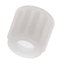 Tuerca de racor de PVDF 8x6mm (M14x1,5) moleteada [5 Piezas]