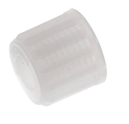 Tuerca de racor de PVDF 8x6mm (M14x1,5) moleteada [5 Piezas]