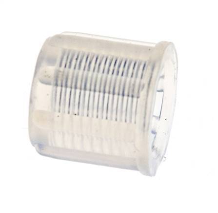 Tuerca de unión PFA de 6x4mm (M10x1) moleteada [2 piezas]