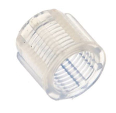 Tuerca de unión PFA de 6x4mm (M10x1) moleteada [2 piezas]