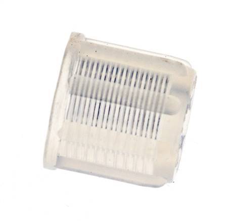 Tuerca de unión PFA de 6x4mm (M10x1) moleteada [2 piezas]