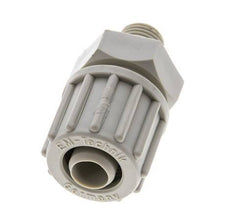 16x10mm & G1/4'' PP Straight Compression Fitting with Male Threads 10 bar PVC and PA