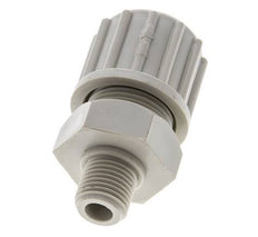 16x10mm & G1/4'' PP Straight Compression Fitting with Male Threads 10 bar PVC and PA