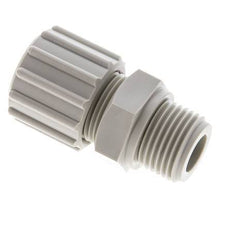15x9mm & G1/2'' PP Straight Compression Fitting with Male Threads 10 bar PVC and PA