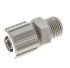 15x9mm & G1/2'' PP Straight Compression Fitting with Male Threads 10 bar PVC and PA