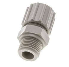 15x9mm & G1/2'' PP Straight Compression Fitting with Male Threads 10 bar PVC and PA