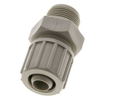 20x13mm & G3/4'' PP Straight Compression Fitting with Male Threads 10 bar PVC and PA