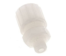 10x4mm & G1/8'' PVDF Straight Compression Fitting with Male Threads 10 bar PVC and PA