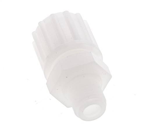 16x10mm & G1/4'' PVDF Straight Compression Fitting with Male Threads 10 bar PVC and PA