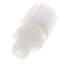 20x13mm & G3/8'' PVDF Straight Compression Fitting with Male Threads 10 bar PVC and PA