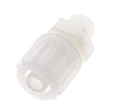 20x13mm & G1/2'' PVDF Straight Compression Fitting with Male Threads 10 bar PVC and PA