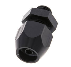10x4mm & G1/8'' Aluminum Straight Compression Fitting with Male Threads 10 bar PVC and PA [2 Pieces]