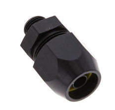 12x6mm & G1/8'' Aluminum Straight Compression Fitting with Male Threads 10 bar PVC and PA [2 Pieces]