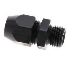 10x4mm & G1/4'' Aluminum Straight Compression Fitting with Male Threads 10 bar PVC and PA [2 Pieces]