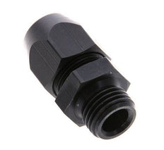 10x4mm & G1/4'' Aluminum Straight Compression Fitting with Male Threads 10 bar PVC and PA [2 Pieces]